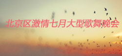 北京区激情七月大型歌舞晚会