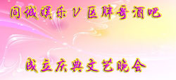 同城娱乐Ⅴ区胖哥酒吧成立庆典