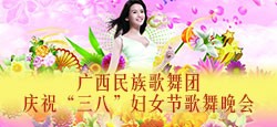 广西民族歌舞团庆三八妇女节晚会